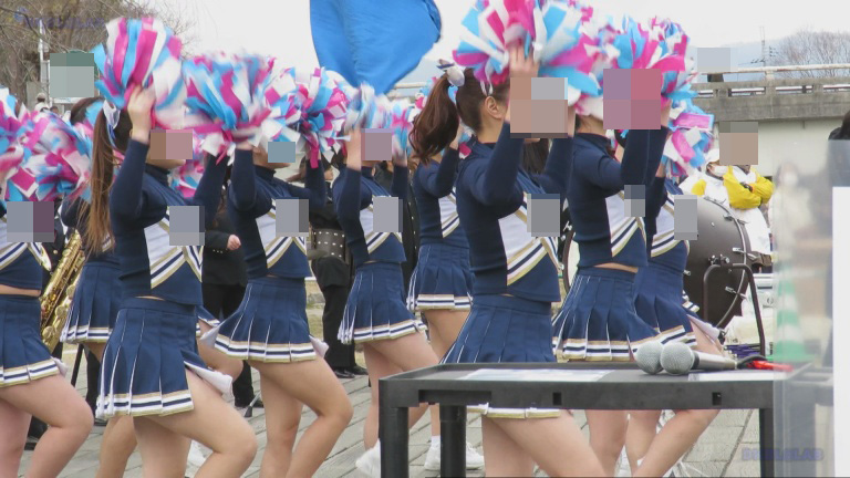 hdチアガールイベント uc443