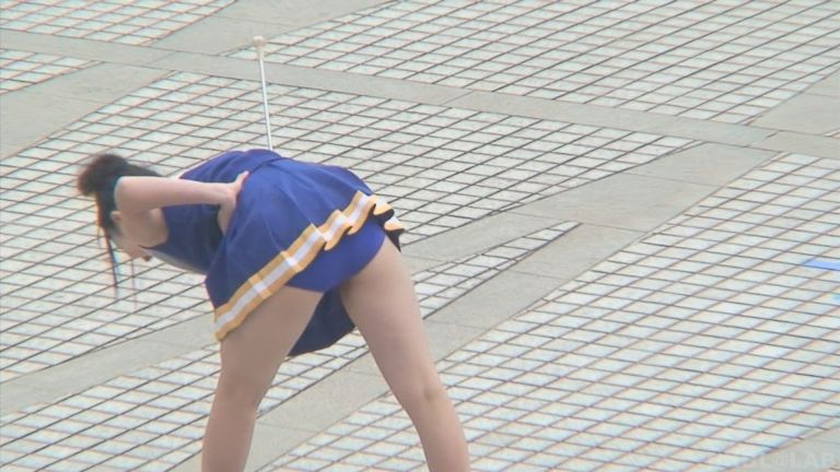 hdチアガールイベント uc124