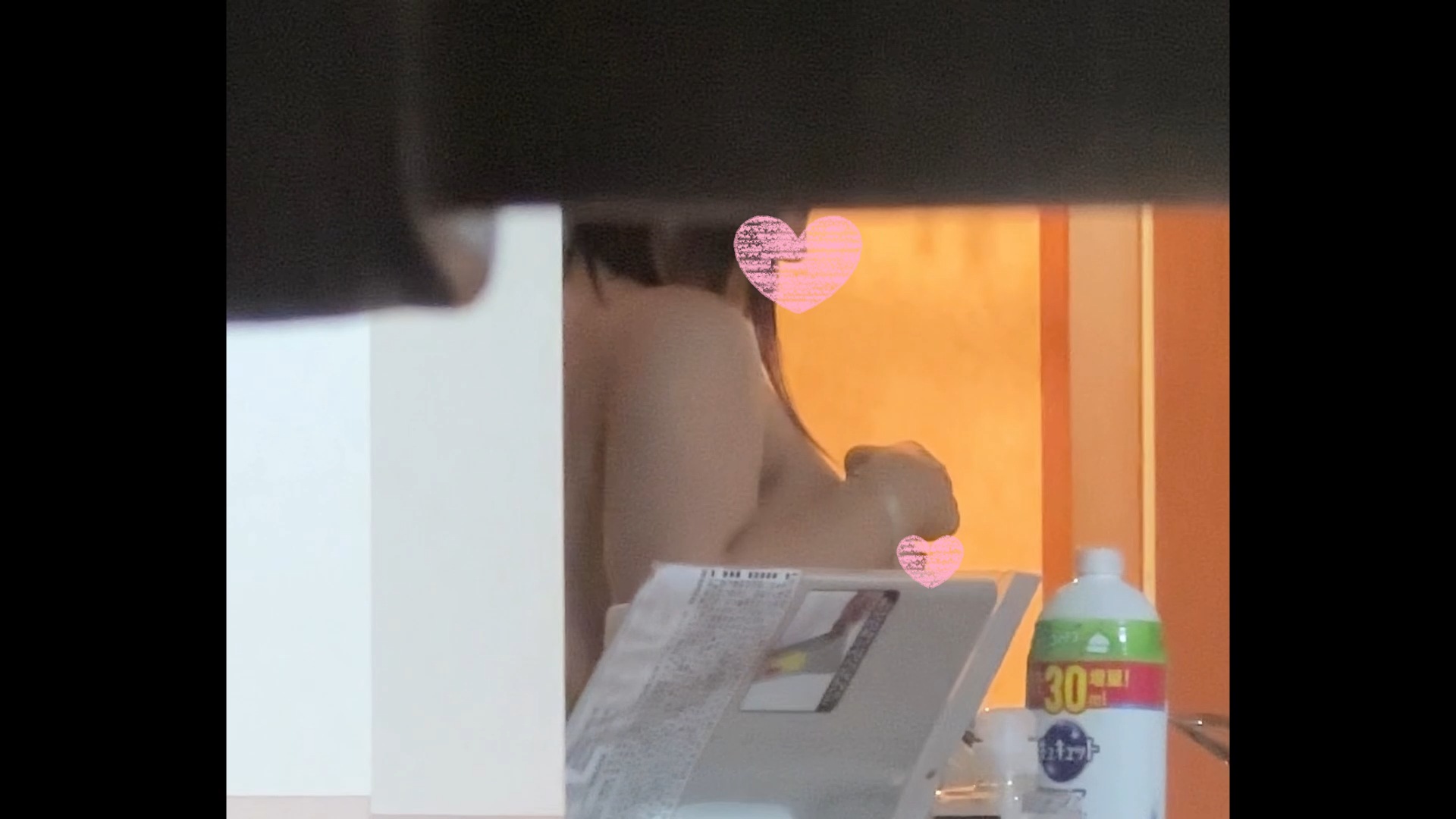 【民家隣人撮影】むっちり巨乳の脱衣に大興奮②~入浴前におっぱいマッサージ~