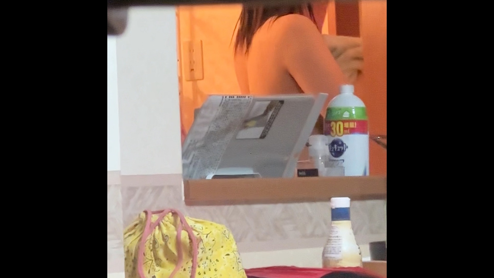 【民家隣人撮影】むっちり巨乳の脱衣に大興奮③~風呂上がりを激撮~