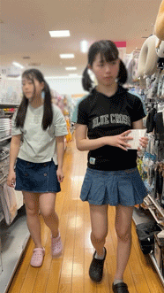 【8月2日まで９８０円！】危険！デニムスカートめくりの攻めまくり！でぷりけつゲット！