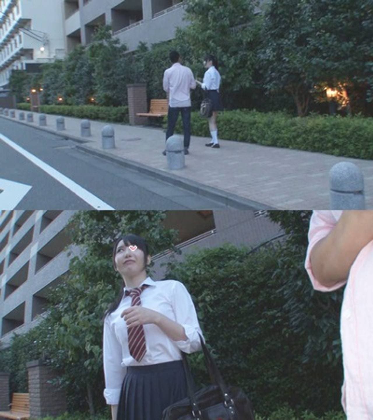 大人びた美人な制服彼女とセックス