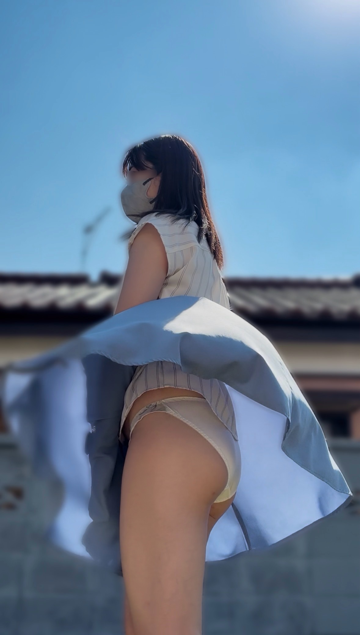 【風チャレ】可愛いスカートだけど可愛くなかった!ひらりどころではないwww