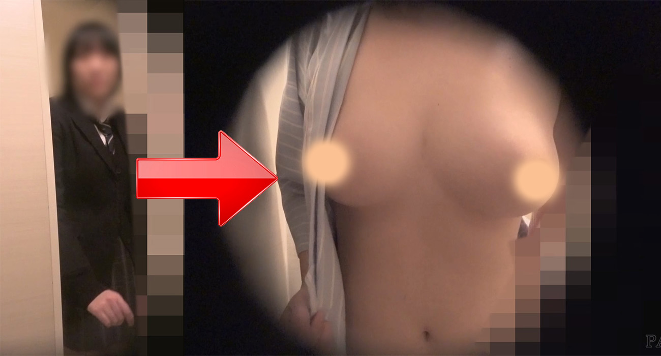 Karte.07 ボーイッシュだけど巨乳なJKの着替え盗撮 #これがこう