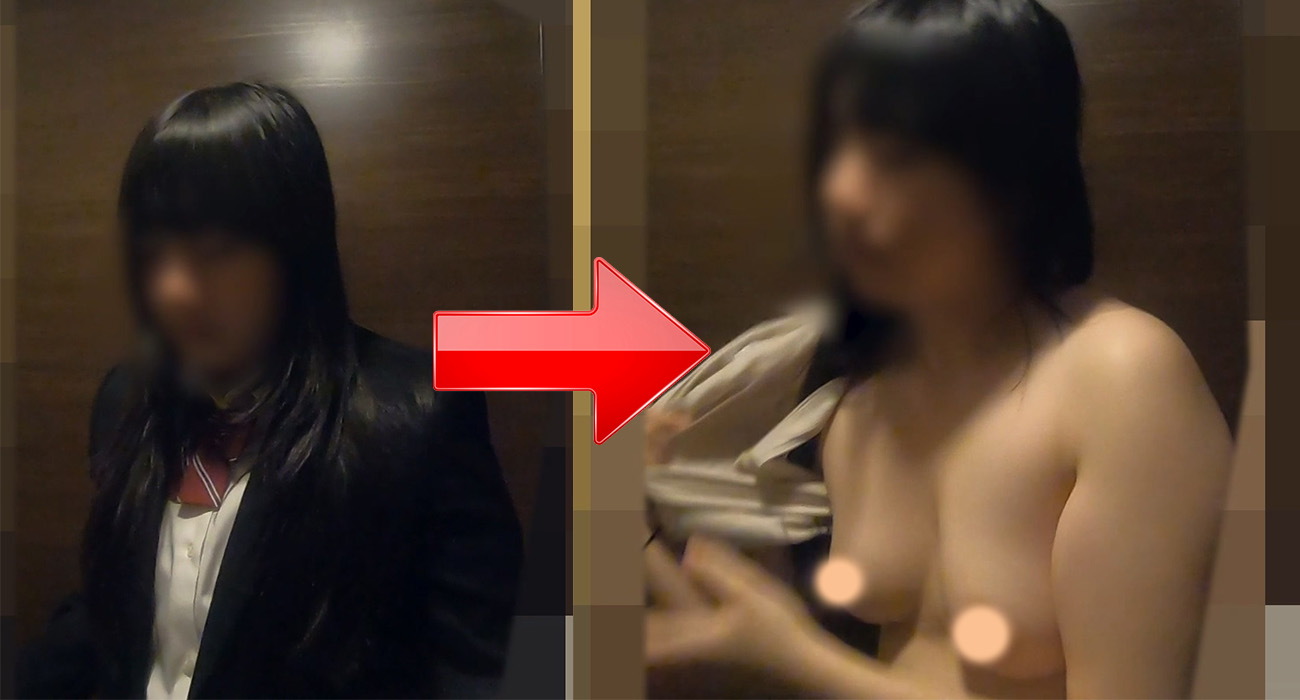 Karte.24 ちょいぽちゃあピンク乳首のアイドルJKの着替え盗撮 #これがこう