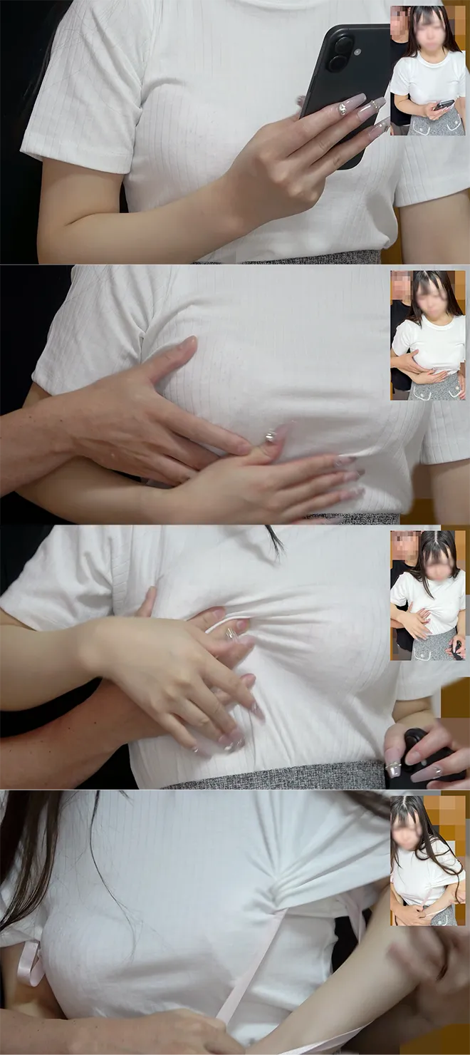 【23日まで980円!】兎狩り3巨乳女子のブラとって生チチ乳首責めで激イキ・・・
